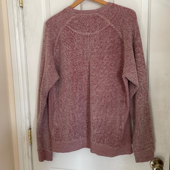 Norse Crewneck Vorm Burgundy Basket Sweater New Size XL - Picture 2 of 7